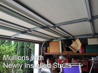 Mullion New Struts Installation